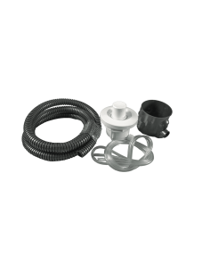 KIT PULSANTE PNEUMATICO INCASSO Bianco PER BIBLO | Bagno di Stile
