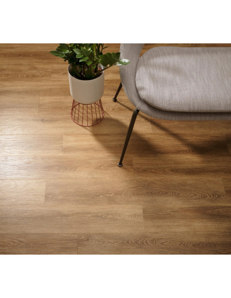 SPC NEUTRAL 117,8X1219,2 MM. SP. 5 MM. Cognac URBAN WOOD | Bagno di...