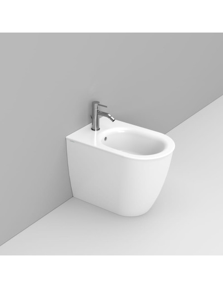 BIDET MONOFORO Bianco MAYKA | Bagno di Stile