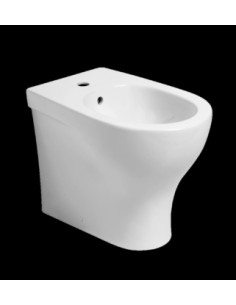 BIDET A TERRA PRATICA Bianco Lucido | Bagno di Stile