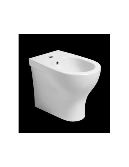 BIDET A TERRA PRATICA Bianco Lucido | Bagno di Stile