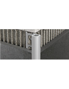 PROJOLLY QUART ALLUMINIO Anodizzato TITANIO 08 MM. | Bagno di Stile