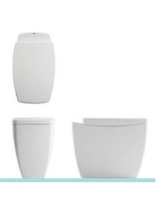 VASO CERAMICA a terra "S/P" TIBER | Bagno di Stile