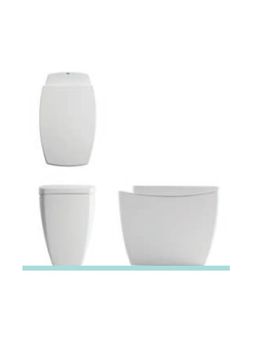 VASO CERAMICA a terra "S/P" TIBER | Bagno di Stile