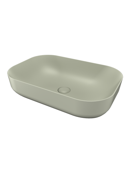 Lavabo POOL 2 62X42 VERDE NUANCE | Bagno di Stile