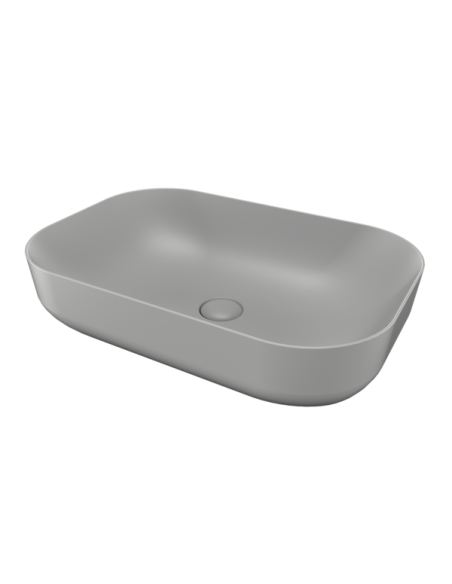 Lavabo POOL 2 62X42 GRIGIO NUANCE SDR | Bagno di Stile