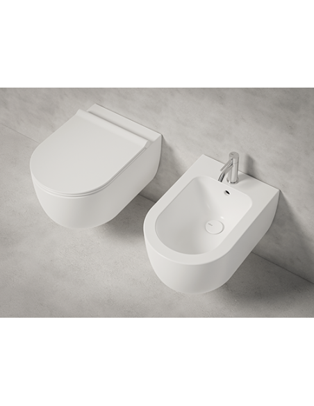 BIDET SOSPESO UNICA 52 Bianco lucido | Bagno di Stile