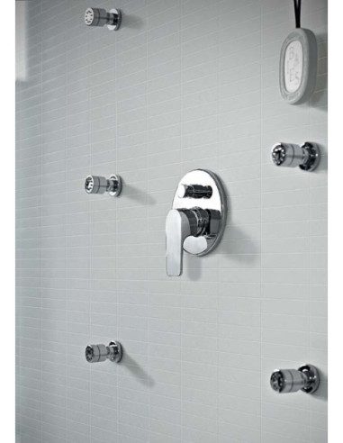 DOCCIA C/Deviatore PARTE ESTERNA WIND | Bagno di Stile