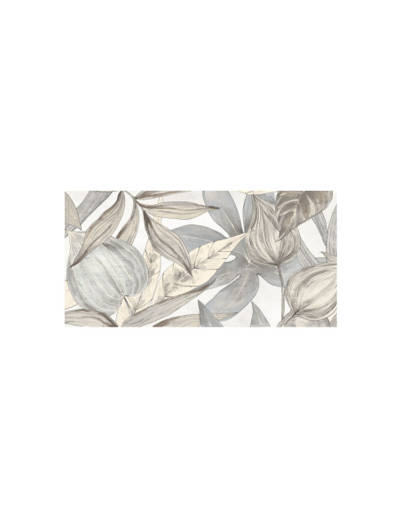 DECORO FOGLIE Beige 59,5X119,2 Rettificato | Bagno di Stile