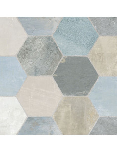 DESIGN 25X75 Esagono | Bagno di Stile