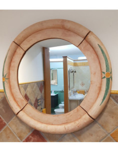 Specchio in cotto | Bagno di Stile