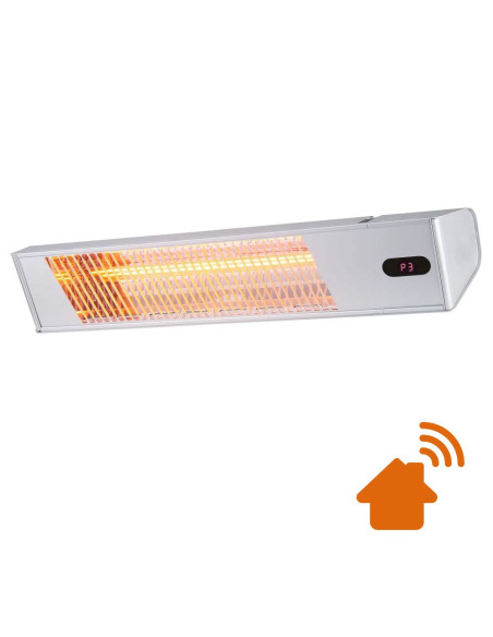 Lampada Riscaldante Wifi Da Esterno Sined Caldoirainox2000wifi
