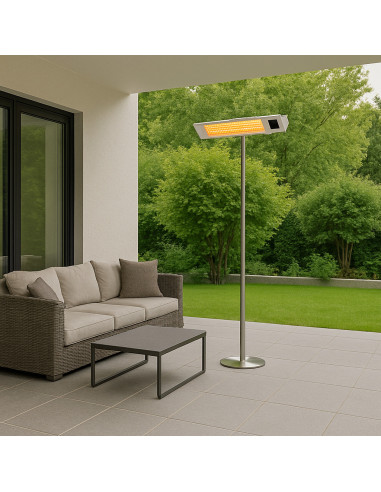 Piantana Infrarossi 2000w Per Esterno Con Design Elegante e Resistente