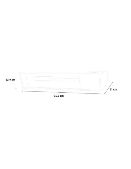 Riscaldatore Infrarossi Wifi Sined Eleganza e Comfort Immediato