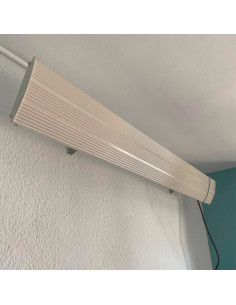 Riscaldatore Infrarossi Ceramica Bianca Sined Calorebianco1500 Eleganza e Efficienza Per Esterni 2