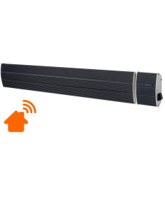 Radiatore Wifi a Infrarossi Nero Sined 1800w Per Esterni
