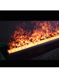 Caminetto Resia 100 Eleganza e Calore con Effetto Fiamma Realistico 2