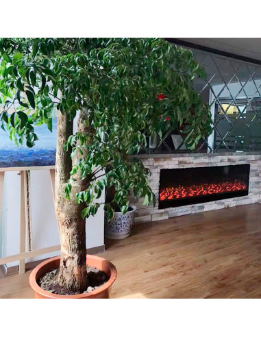 Caminetto Elettrico Vesuvio 200 Cm Eleganza e Calore Per Il Tuo Spazio