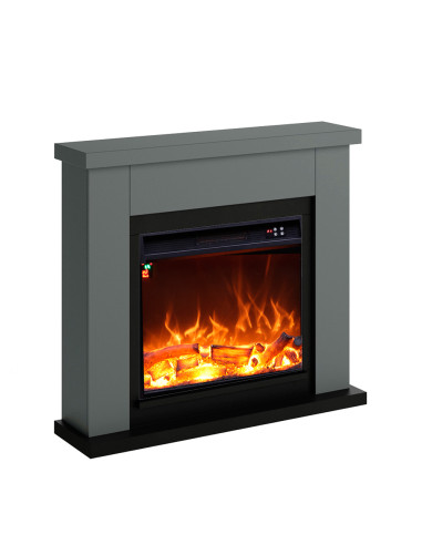 Caminetto Da Terra Grigio Scuro Eleganza e Calore Per La Tua Casa