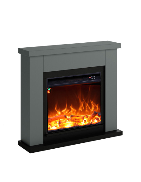 Caminetto Da Terra Grigio Scuro Eleganza e Calore Per La Tua Casa