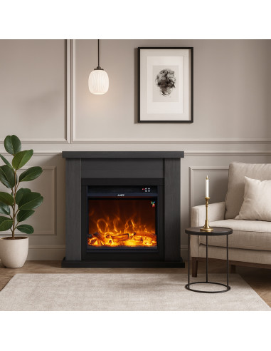 Caminetto Da Terra Grigio Scuro Eleganza e Calore Per La Tua Casa