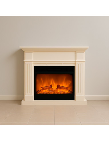 Caminetto Elettrico Bianco Per Arredare Eleganza e Funzionalita