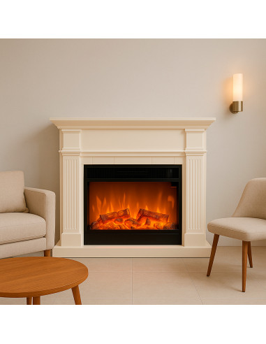 Caminetto Elettrico Bianco Per Arredare Eleganza e Funzionalita