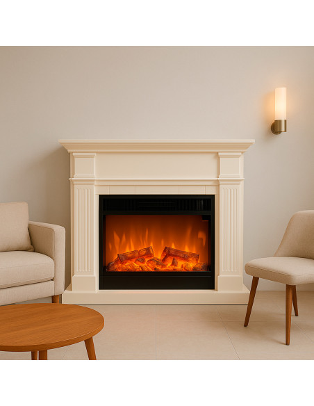 Caminetto Elettrico Bianco Per Arredare Eleganza e Funzionalita
