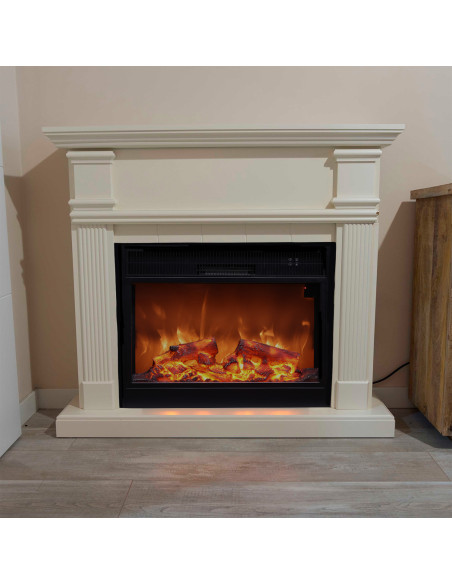 Caminetto Elettrico Bianco Per Arredare Eleganza e Funzionalita