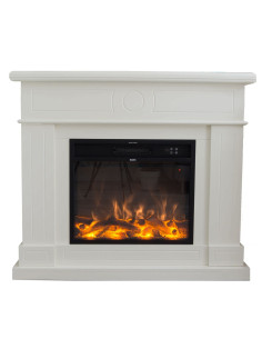 Caminetto Elettrico Bianco Sined Lipari Eleganza e Calore Per La Tua Casa