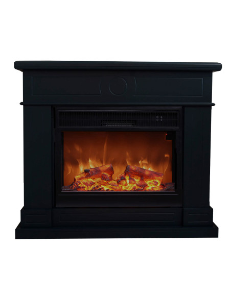 Caminetto Elettrico Nero Lipari XXL Eleganza e Comfort