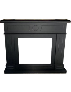 Cornice Lipari Nera Eleganza e Qualita Per Il Tuo Caminetto