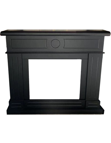 Cornice Lipari Nera Eleganza e Qualita Per Il Tuo Caminetto