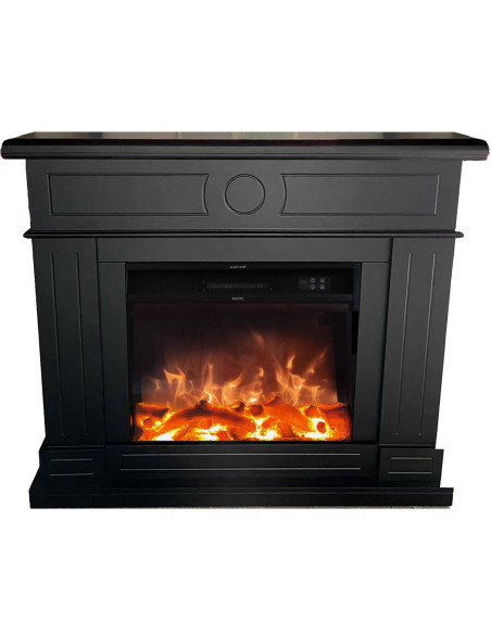 Cornice Lipari Nera Eleganza e Qualita Per Il Tuo Caminetto