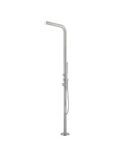 Doccia Esterna Inox Alta Qualita Con Miscelatore e Doccino