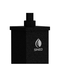 Doccia Solare Nera In Alluminio Sined Dino Eleganza e Funzionalita Per Il Tuo Giardino 2