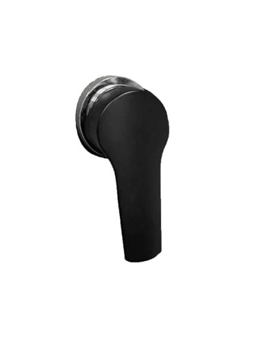 Doccia Solare Grigia In Alluminio Con Fascia Legno e Soffione Quadrato