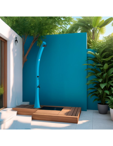 Doccia Blu Solare Sined Design Elegante Materiali Resistenti Acquisto Sicuro e Consegna Veloce
