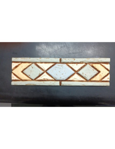 FASCIA TERRE COLORATE 6,5X23 Verde trevisano | Bagno di Stile