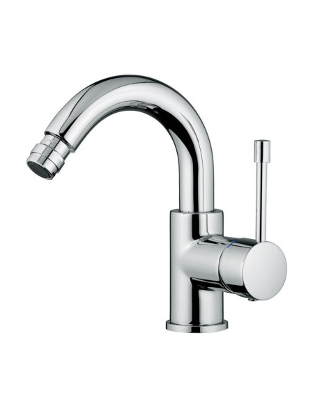 MISCELATORE BIDET Canna alta CON SCARICO CLICK-CLACK CROMO EDEN | B...