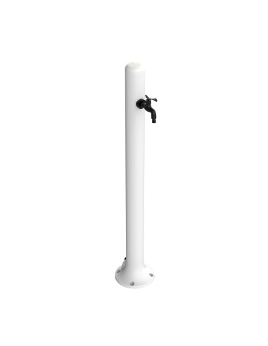 Fontana Da Giardino Bianca In Alluminio Sined Resistente Elegante e Facile Da Installare