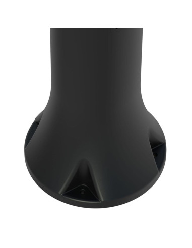 Fontana Tritone Nera Design Elegante Materiali Resistenti Acquisto Sicuro