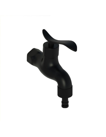 Fontana Tritone Nera Design Elegante Materiali Resistenti Acquisto Sicuro