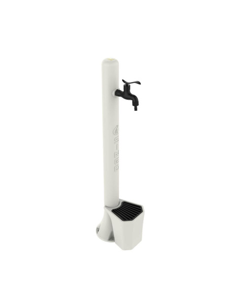 Fontana Bianca con Secchiello da 5L e Griglia in Ghisa
