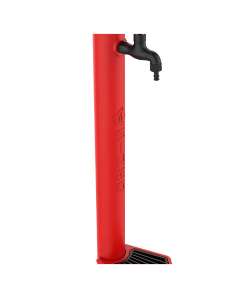 Kit fontana rossa con secchiello da 5 litri design elegante e materiali resistenti per il tuo giardino Acquista ora