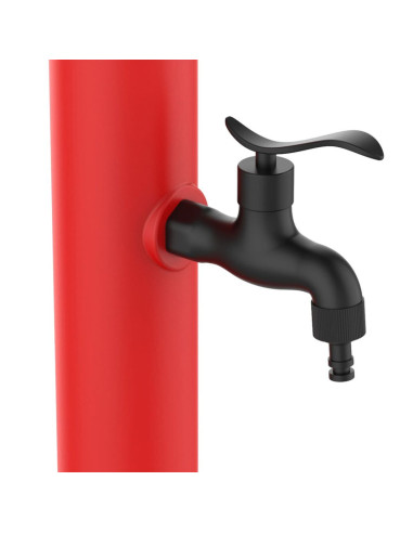 Kit fontana rossa con secchiello da 5 litri design elegante e materiali resistenti per il tuo giardino Acquista ora