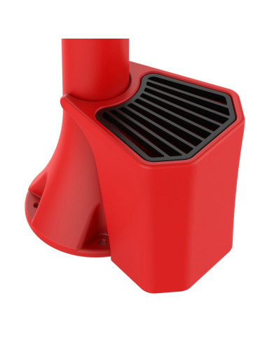 Kit fontana rossa con secchiello da 5 litri design elegante e materiali resistenti per il tuo giardino Acquista ora