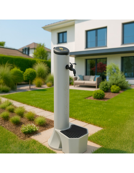 Fontana Tortora Per Esterno Con Secchiello Da 5l Eleganza e Durabilita Per Il Tuo Giardino