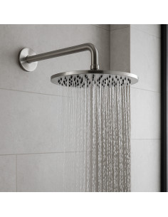 Soffione doccia inox 25 cm eleganza e qualita per il tuo bagno 2