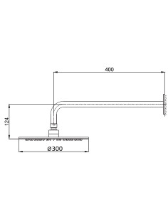 Kit Soffione Inox 30cm Parete Oro Rosa Eleganza e Durabilita 2